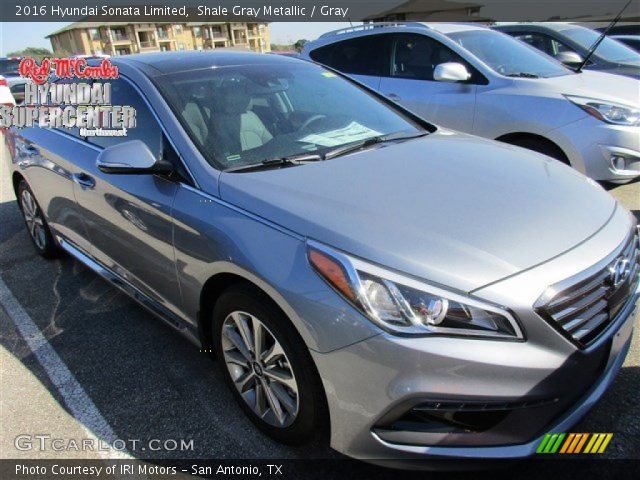 2016 Hyundai Sonata Limited in Shale Gray Metallic