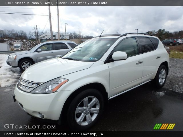 2007 Nissan Murano SL AWD in Glacier Pearl White