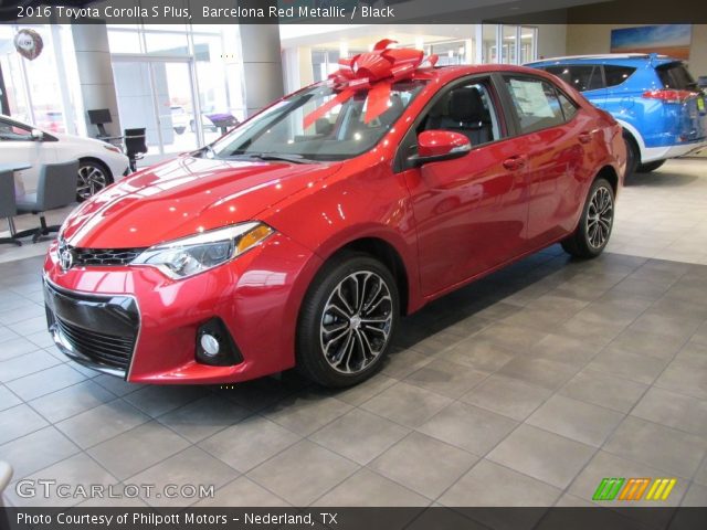 2016 Toyota Corolla S Plus in Barcelona Red Metallic