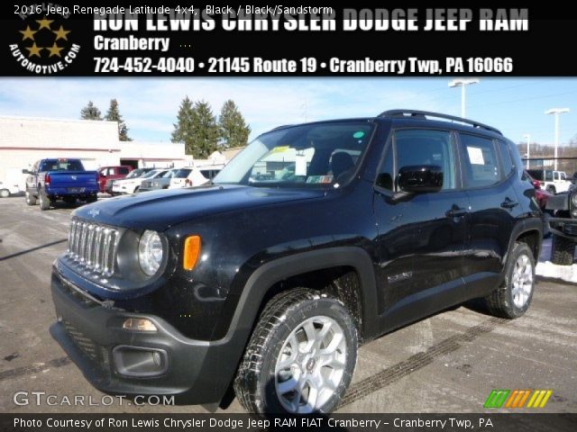 2016 Jeep Renegade Latitude 4x4 in Black
