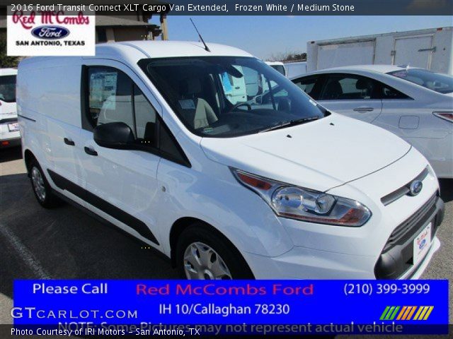 2016 Ford Transit Connect XLT Cargo Van Extended in Frozen White