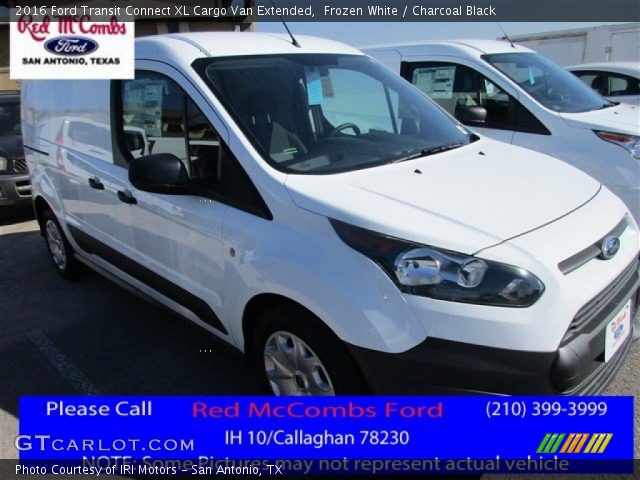 2016 Ford Transit Connect XL Cargo Van Extended in Frozen White