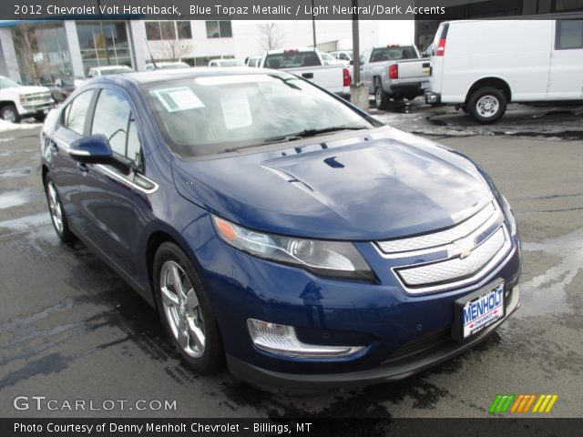 2012 Chevrolet Volt Hatchback in Blue Topaz Metallic