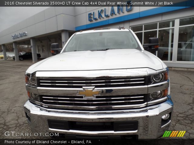 2016 Chevrolet Silverado 3500HD LT Crew Cab 4x4 Dual Rear Wheel in Summit White