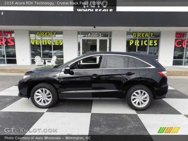2016 Acura RDX Technology in Crystal Black Pearl