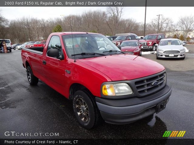 2003 Ford F150 XL Regular Cab in Bright Red