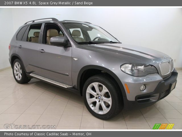 2007 BMW X5 4.8i in Space Grey Metallic