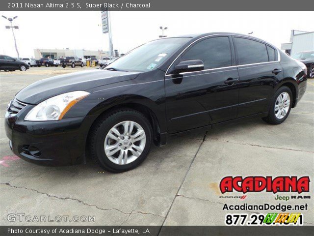 2011 Nissan Altima 2.5 S in Super Black
