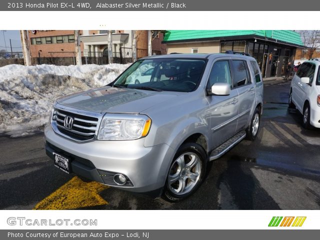 2013 Honda Pilot EX-L 4WD in Alabaster Silver Metallic