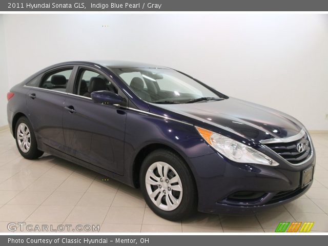 2011 Hyundai Sonata GLS in Indigo Blue Pearl
