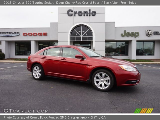 2013 Chrysler 200 Touring Sedan in Deep Cherry Red Crystal Pearl