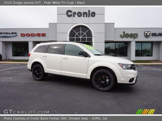 2016 Dodge Journey SXT in Pearl White Tri-Coat