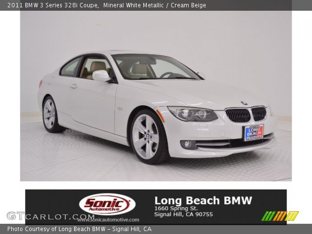 2011 BMW 3 Series 328i Coupe in Mineral White Metallic