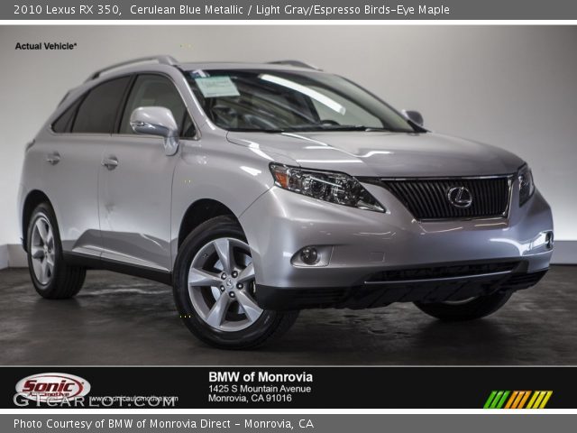 2010 Lexus RX 350 in Cerulean Blue Metallic