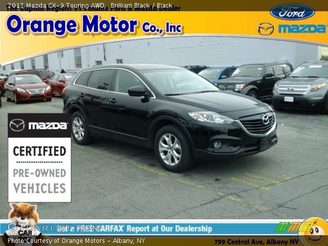 2013 Mazda CX-9 Touring AWD in Brilliant Black