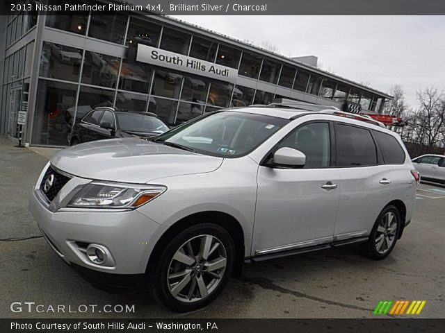 2013 Nissan Pathfinder Platinum 4x4 in Brilliant Silver