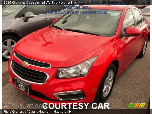 2016 Chevrolet Cruze Limited LT in Red Hot