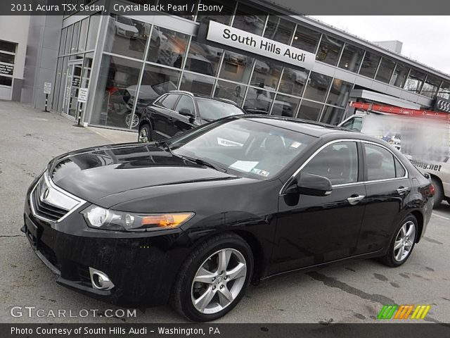 2011 Acura TSX Sedan in Crystal Black Pearl