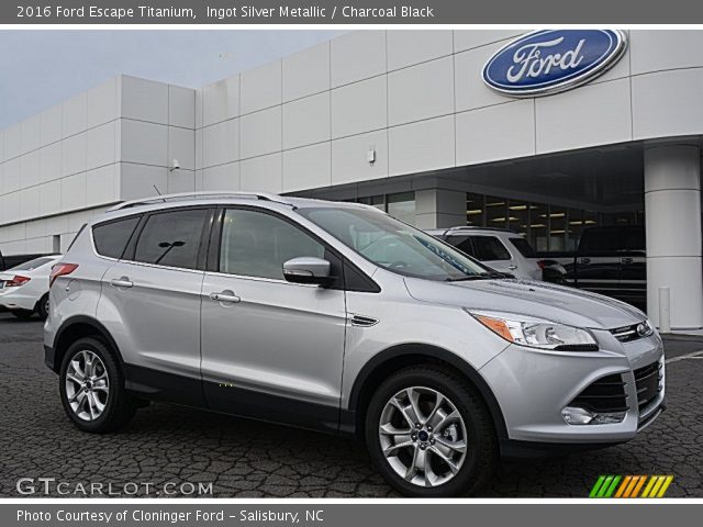 2016 Ford Escape Titanium in Ingot Silver Metallic