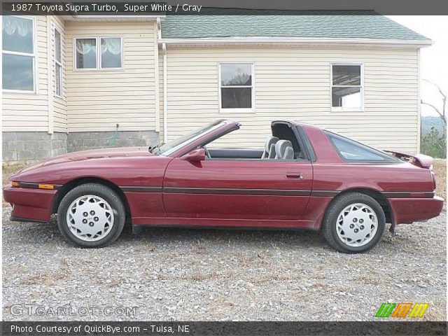 1987 Toyota Supra Turbo in Super White