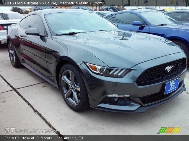 2016 Ford Mustang V6 Coupe in Magnetic Metallic