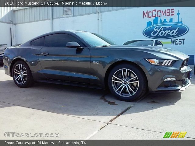2016 Ford Mustang GT Coupe in Magnetic Metallic