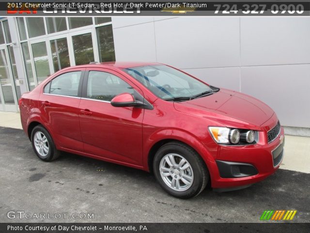 2015 Chevrolet Sonic LT Sedan in Red Hot