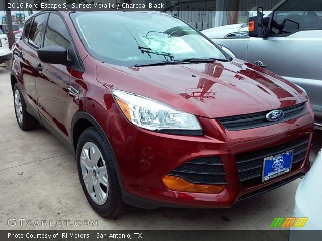 2016 Ford Escape S in Sunset Metallic