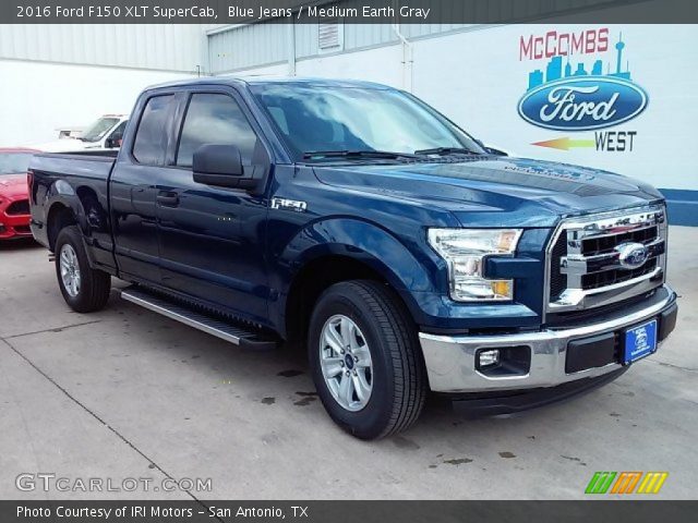 2016 Ford F150 XLT SuperCab in Blue Jeans