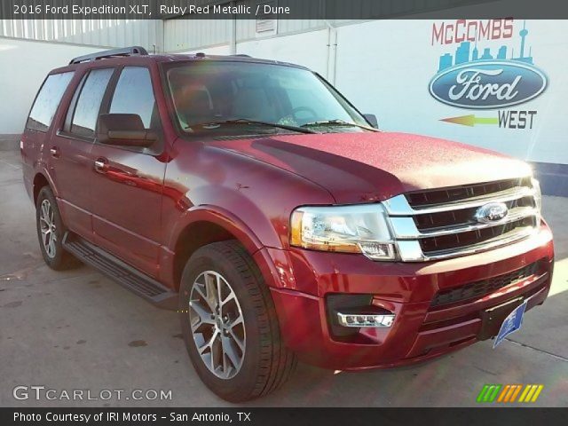 2016 Ford Expedition XLT in Ruby Red Metallic