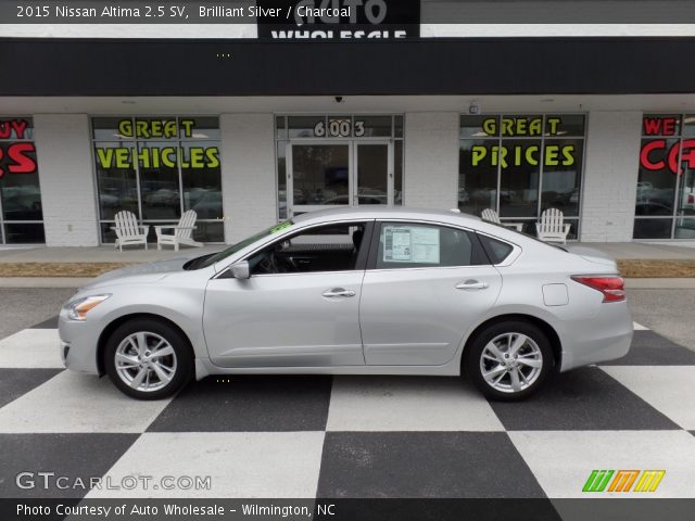 2015 Nissan Altima 2.5 SV in Brilliant Silver