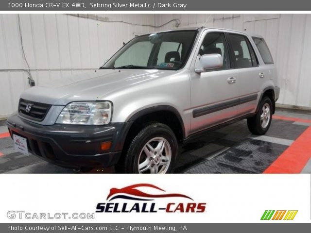 2000 Honda CR-V EX 4WD in Sebring Silver Metallic