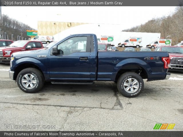 2016 Ford F150 XL Regular Cab 4x4 in Blue Jeans