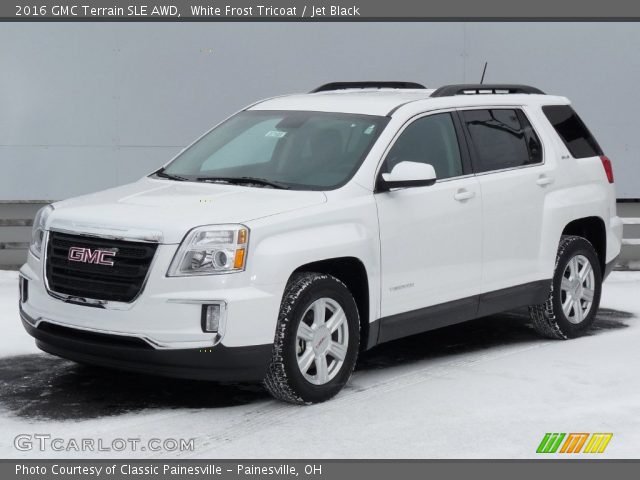 2016 GMC Terrain SLE AWD in White Frost Tricoat