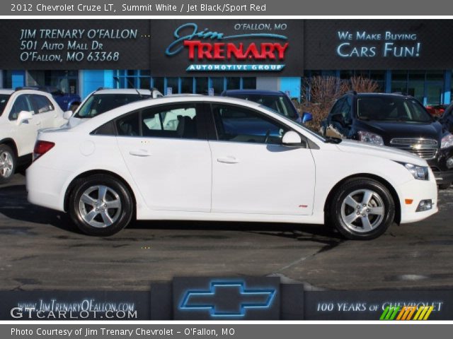 2012 Chevrolet Cruze LT in Summit White