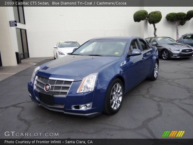 2009 Cadillac CTS Sedan in Blue Diamond Tri-Coat