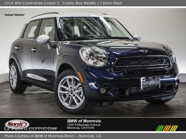 2016 Mini Countryman Cooper S in Cosmic Blue Metallic