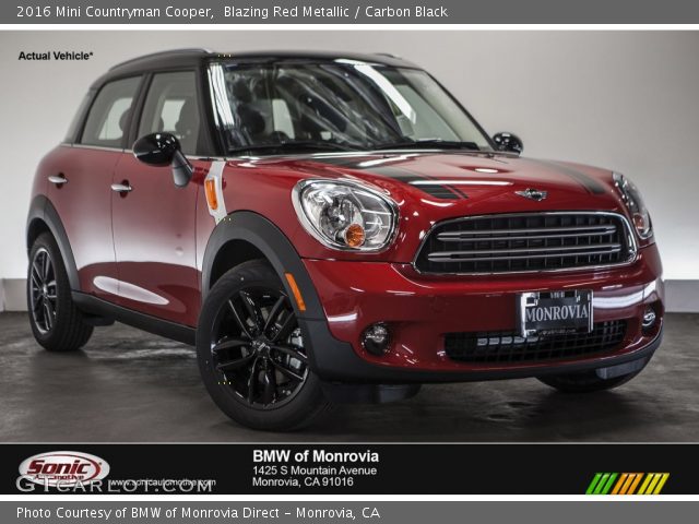 2016 Mini Countryman Cooper in Blazing Red Metallic