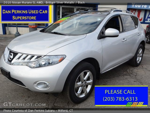 2010 Nissan Murano SL AWD in Brilliant Silver Metallic