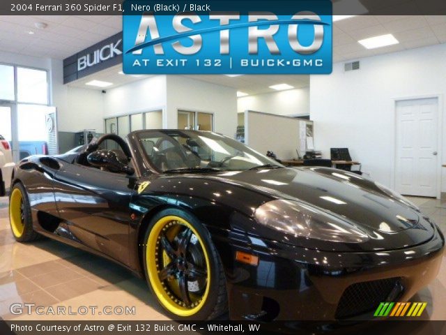2004 Ferrari 360 Spider F1 in Nero (Black)