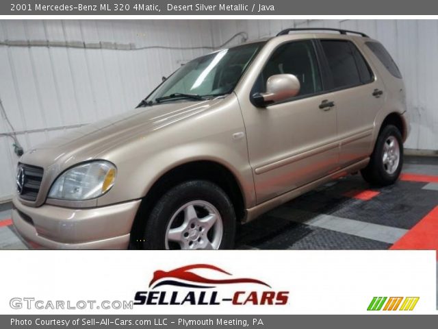 2001 Mercedes-Benz ML 320 4Matic in Desert Silver Metallic