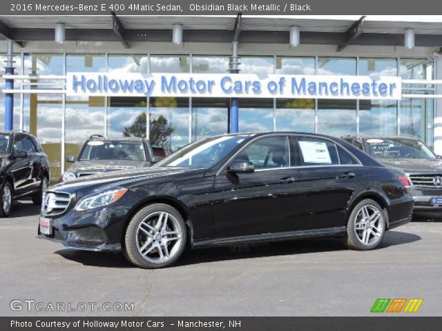 2016 Mercedes-Benz E 400 4Matic Sedan in Obsidian Black Metallic