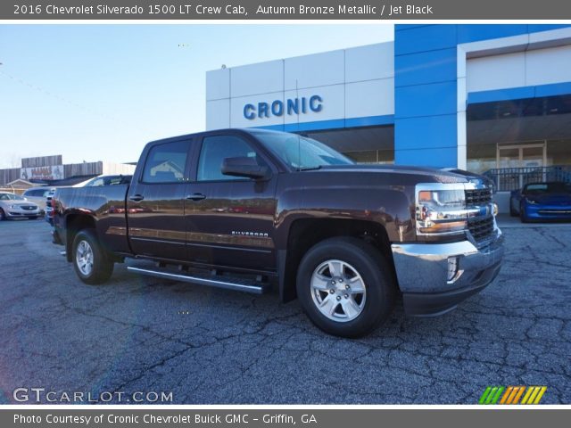 2016 Chevrolet Silverado 1500 LT Crew Cab in Autumn Bronze Metallic