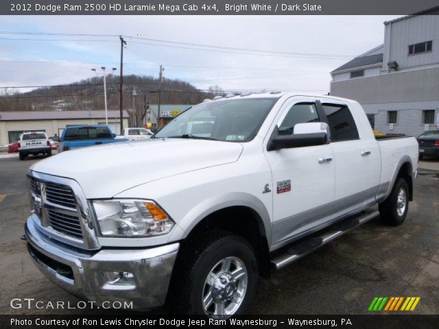 2012 Dodge Ram 2500 HD Laramie Mega Cab 4x4 in Bright White