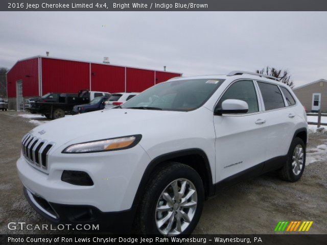 2016 Jeep Cherokee Limited 4x4 in Bright White