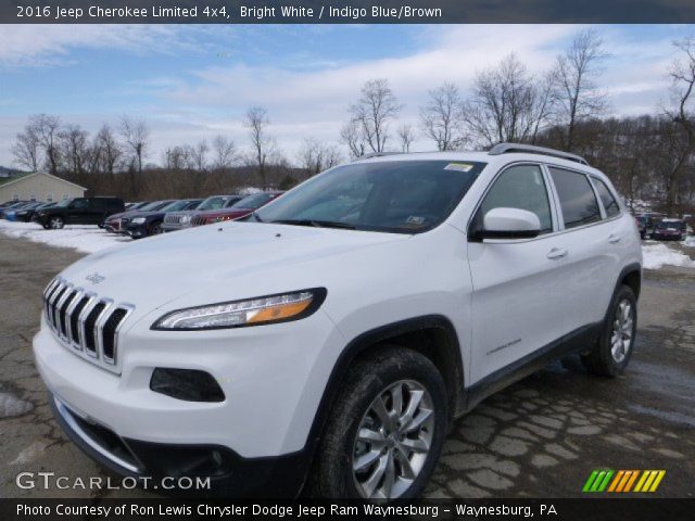 2016 Jeep Cherokee Limited 4x4 in Bright White