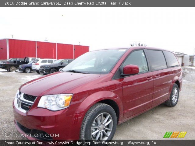 2016 Dodge Grand Caravan SE in Deep Cherry Red Crystal Pearl