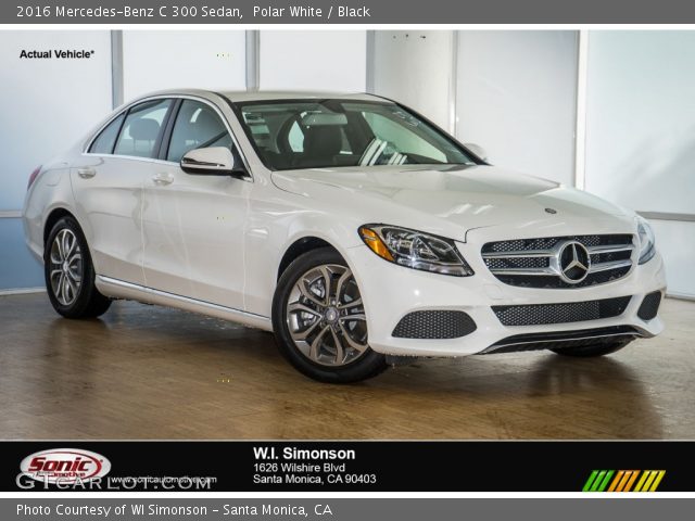 2016 Mercedes-Benz C 300 Sedan in Polar White