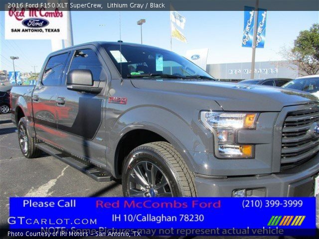 2016 Ford F150 XLT SuperCrew in Lithium Gray