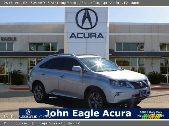 2013 Lexus RX 450h AWD in Silver Lining Metallic